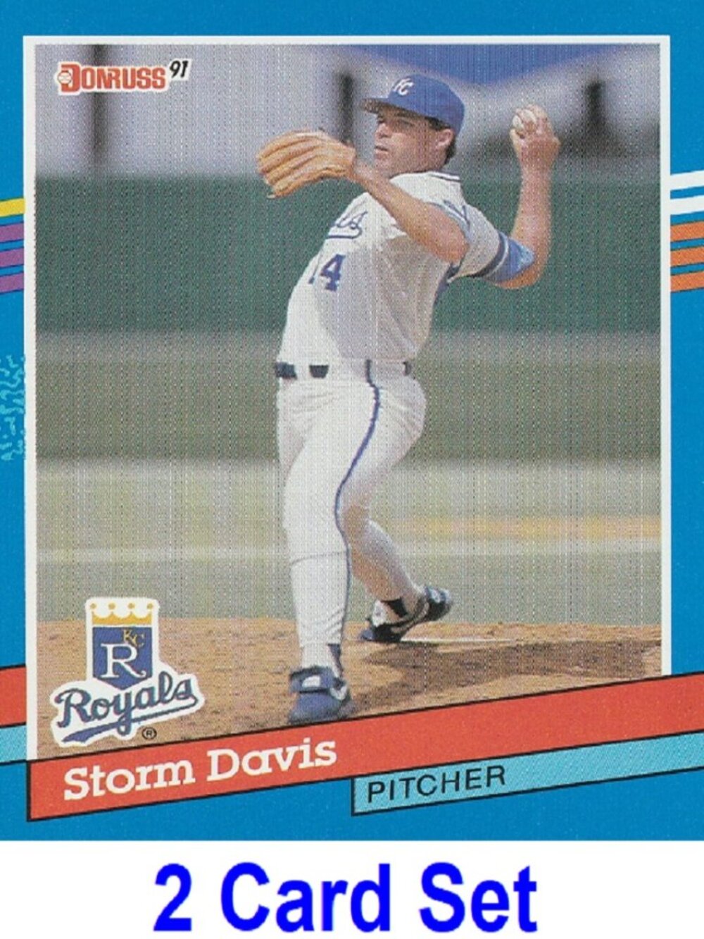Storm Davis Baseball Card Collection